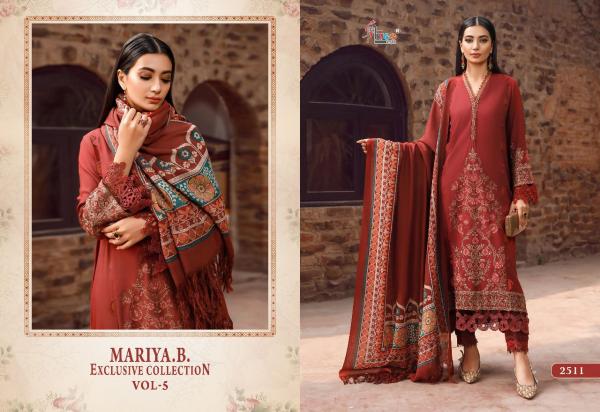 Shree Mariya B Exclusive Collection Vol 5 Rayon Pakistani Salwar Suit